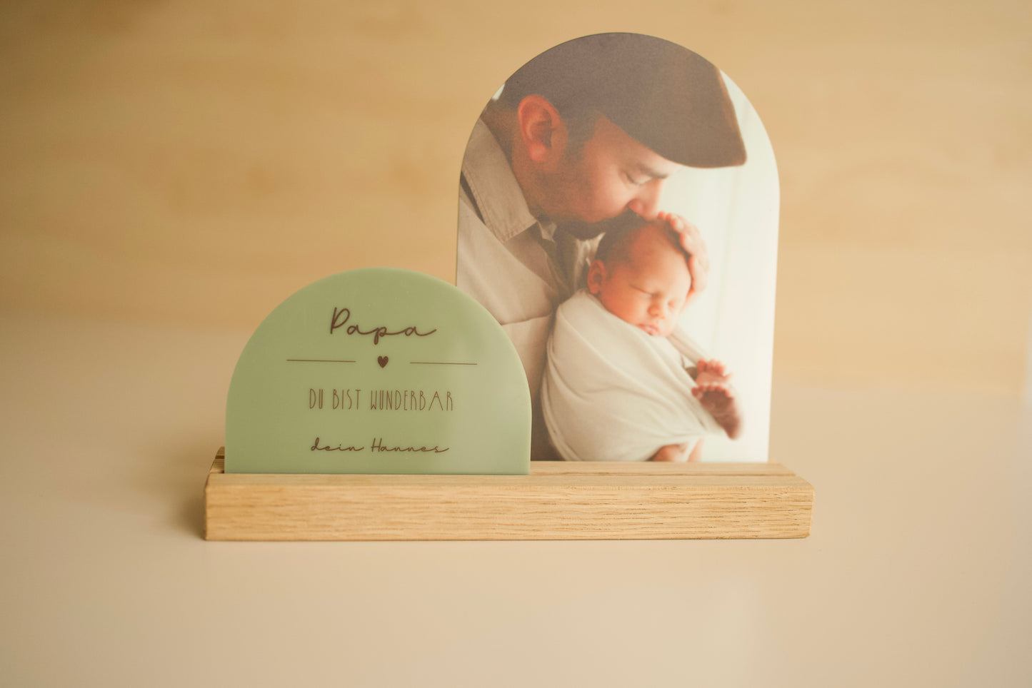 Personalisiertes Fotogeschenk zum Vatertag