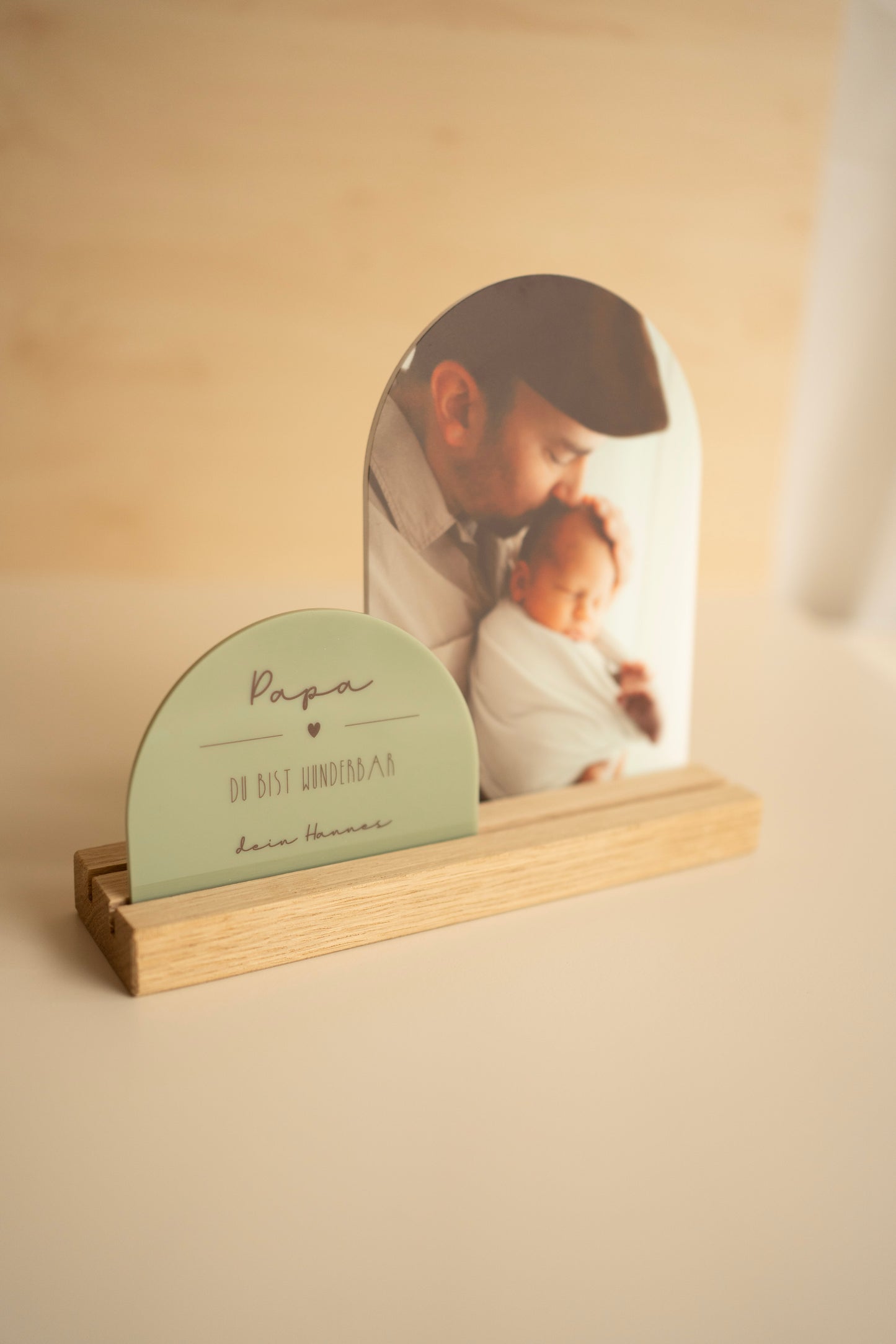 Personalisiertes Fotogeschenk zum Vatertag