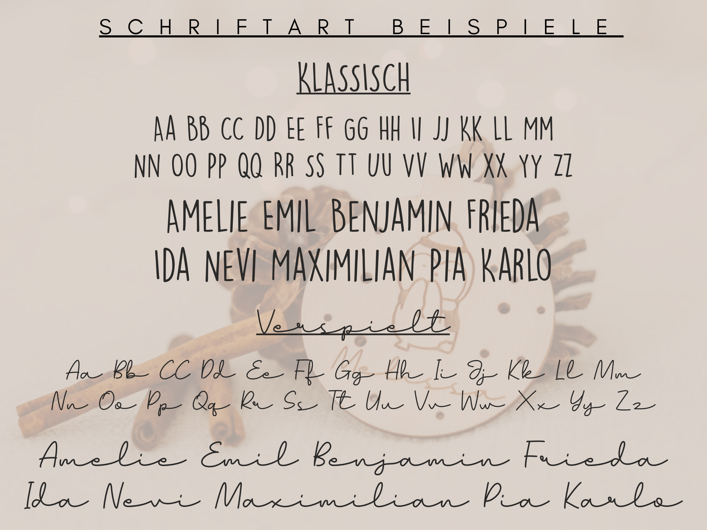 Personalisierter Nikolausstrumpf
