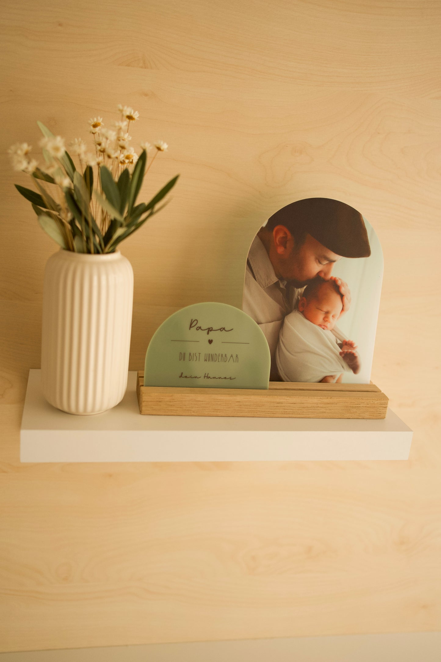 Personalisiertes Fotogeschenk zum Vatertag