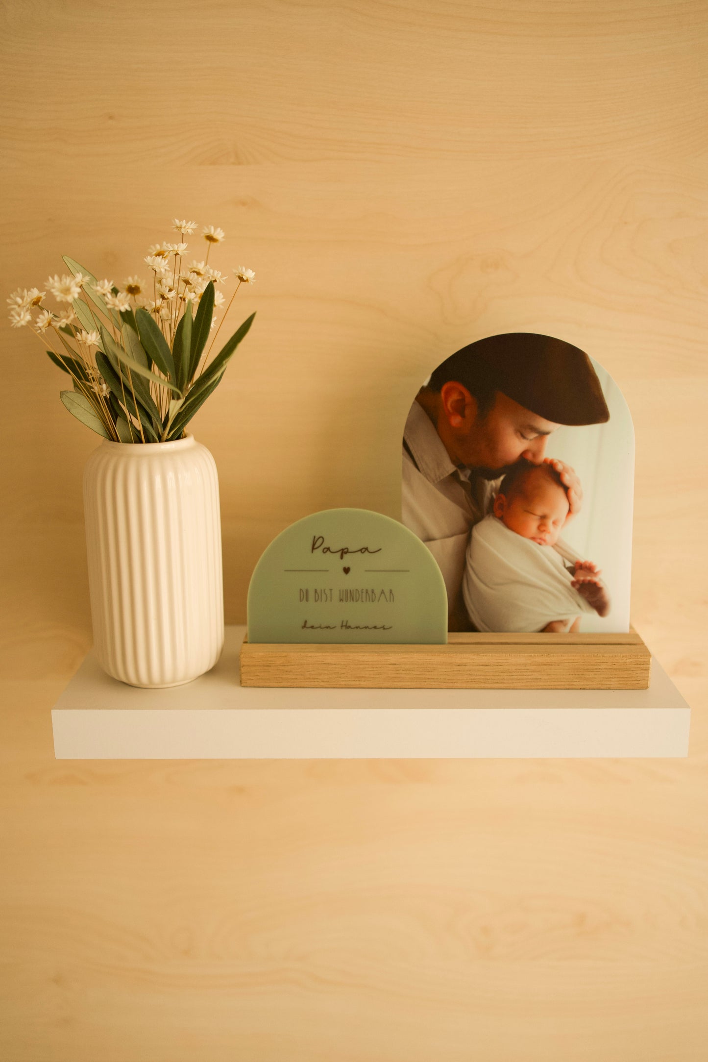 Personalisiertes Fotogeschenk zum Vatertag