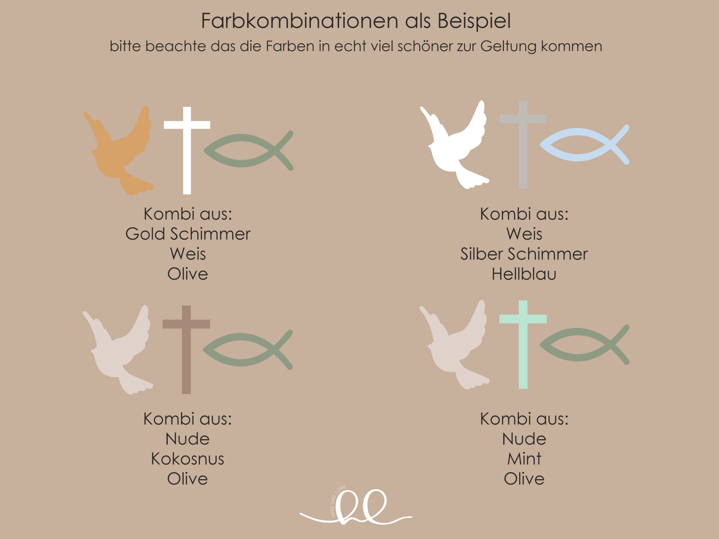 Streudeko für Taufe, Kommunion oder Konfirmation