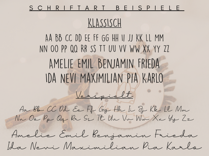 Personalisierter Nikolausstrumpf