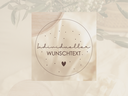 Personalisiertes Vorratsglas als Hochzeitsgeschenk
