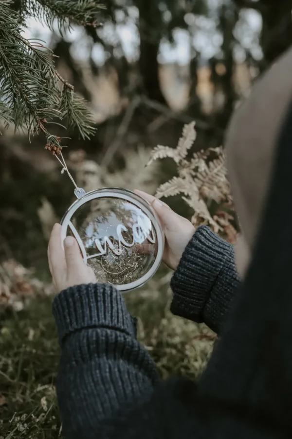 Personalisierte Weihnachtskugel in 3D – Bild 3