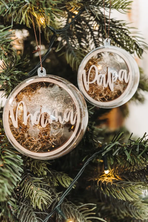 Personalisierte Weihnachtskugel in 3D – Bild 6