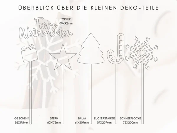 Personalisierter Adventskalender zum Befüllen – Bild 7
