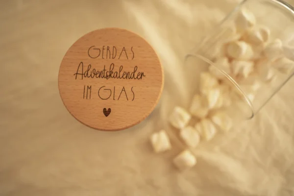 Personalisierter Adventskalender im Glas – Bild 4