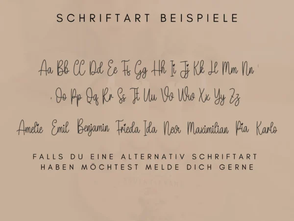 Personalisierter Adventskranz für Kinder – Bild 7