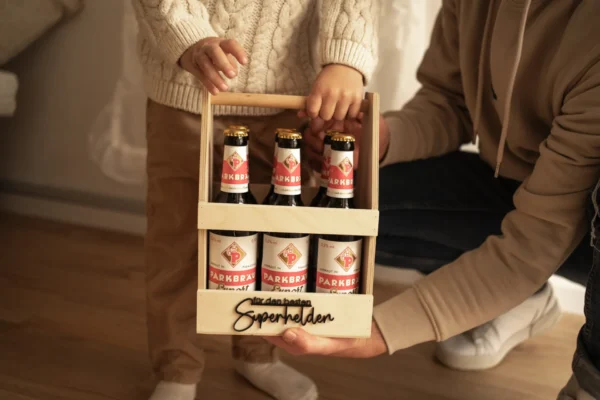 Personalisierter Flaschenträger zum Vatertag – Bild 4
