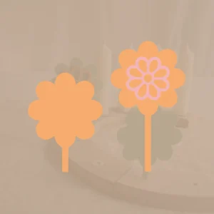 Orange/Rosa