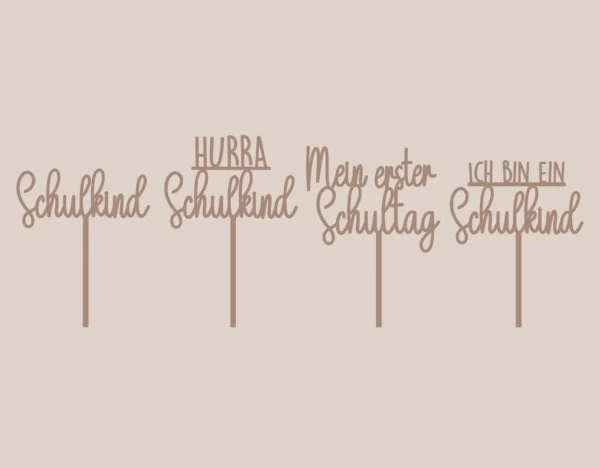 Caketopper zur Einschulung – Bild 7