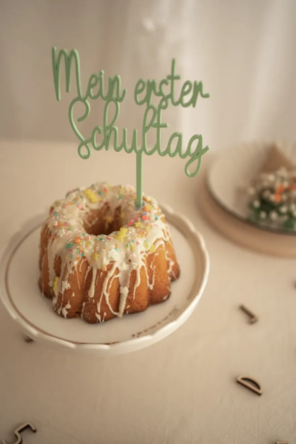 Caketopper zur Einschulung – Bild 4