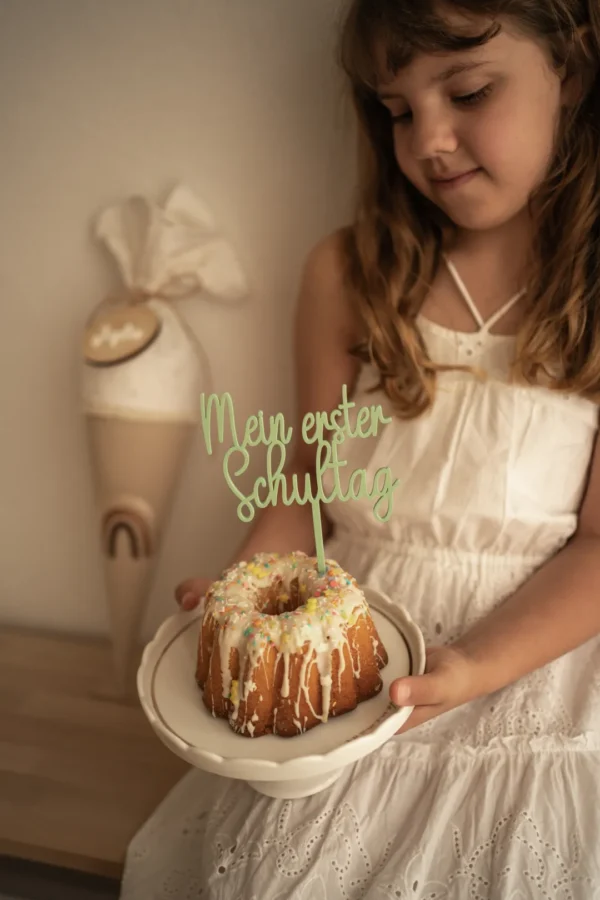 Caketopper zur Einschulung – Bild 3