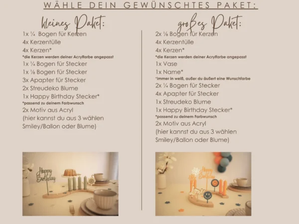 Geburtstagskranz für Kinder – Bild 4