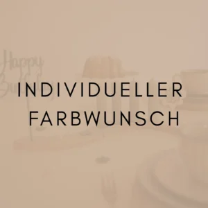 Individueller Farbwunsch