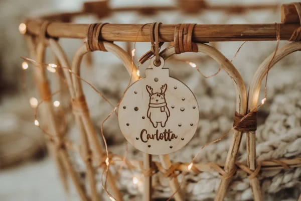 Personalisierte Weihnachtskugel mit Tiermotiven – Bild 7