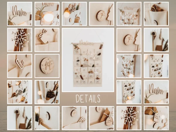 Personalisierter Adventskalender zum Befüllen – Bild 5