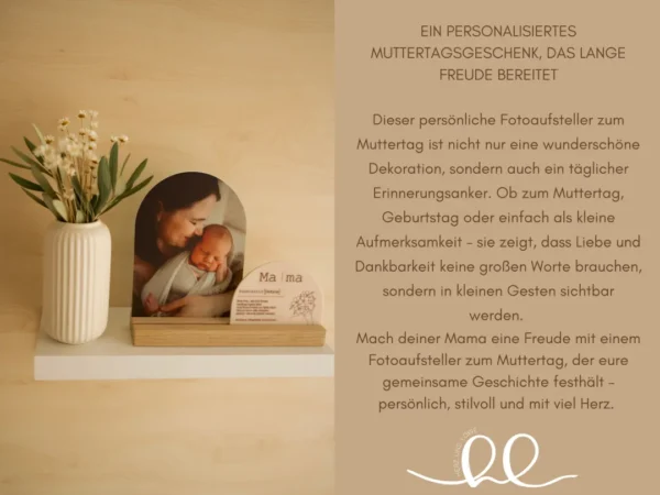 Personalisiertes Fotogeschenk zum Muttertag – Bild 4