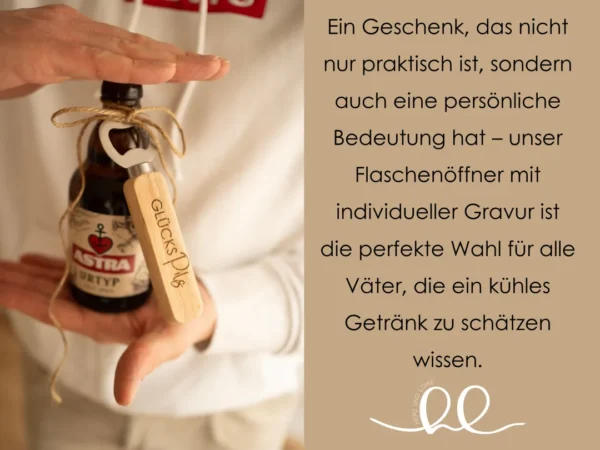 Personalisierter Flaschenöffner zum Vatertag – Bild 3