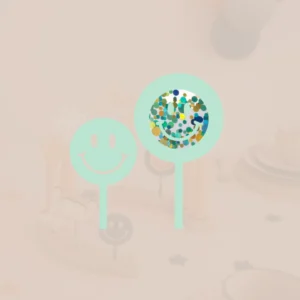 Mint/ Sparkling Türkis Gold