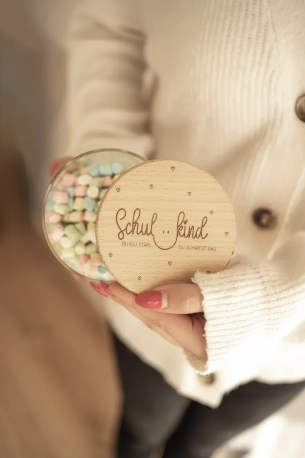 Personalisiertes Vorratsglas zur Einschulung – Bild 7