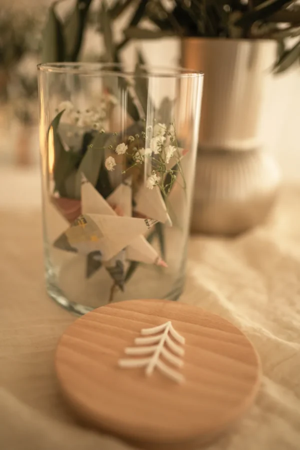 Personalisiertes Vorratsglas aus Holz zu Weihnachten – Bild 5