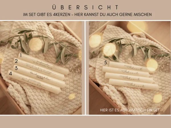 Stabkerzen für Weihnachten – Bild 6