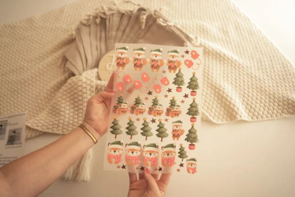 Personalisierter Kalender für Kinder mit Bügelbildern – Bild 5