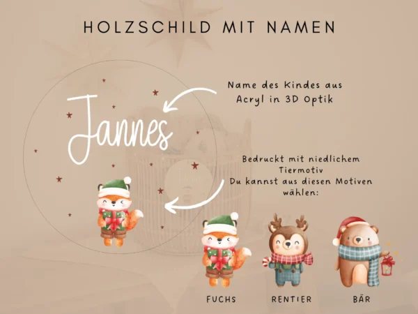 Personalisierter Kalender für Kinder mit Bügelbildern – Bild 5