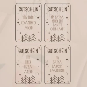 Gutscheine für ältere Kinder