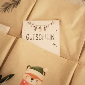 Adventskalender Gutscheine für Kinder