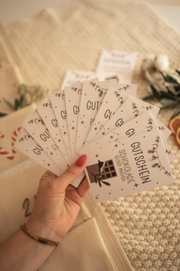 Adventskalender Gutscheine für Kinder – Bild 3