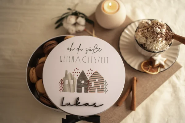 Personalisierte Keksdose für Weihnachten – Bild 5