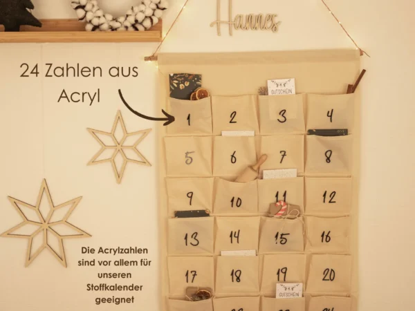Zubehör für den Adventskalender – Bild 6