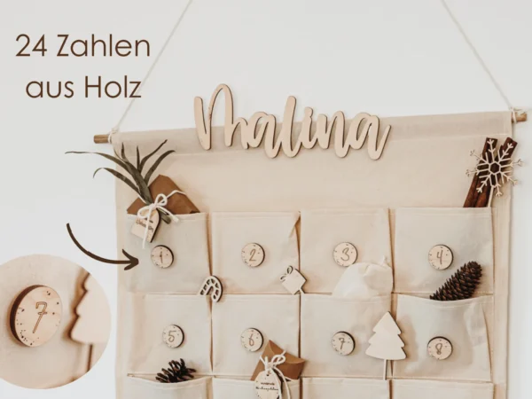 Zubehör für den Adventskalender – Bild 4