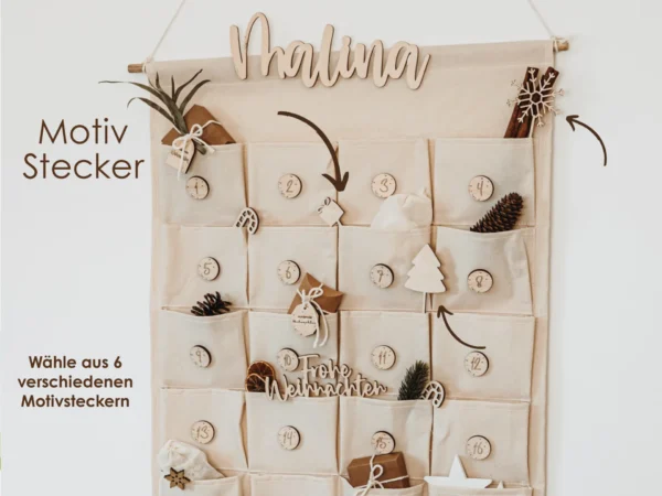 Zubehör für den Adventskalender – Bild 3