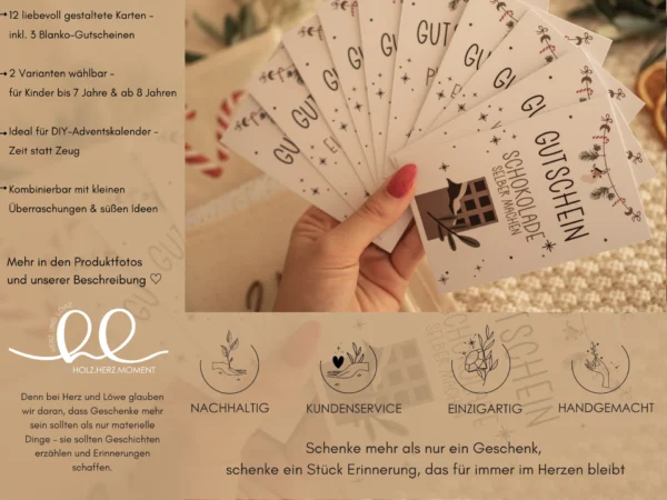 Adventskalender Gutscheine für Kinder – Bild 6