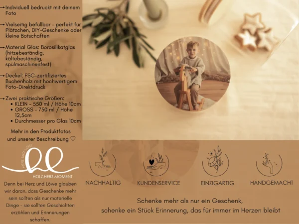 Personalisiertes Vorratsglas mit Foto – Bild 4