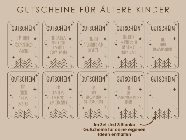 Zubehör für den Adventskalender – Bild 12
