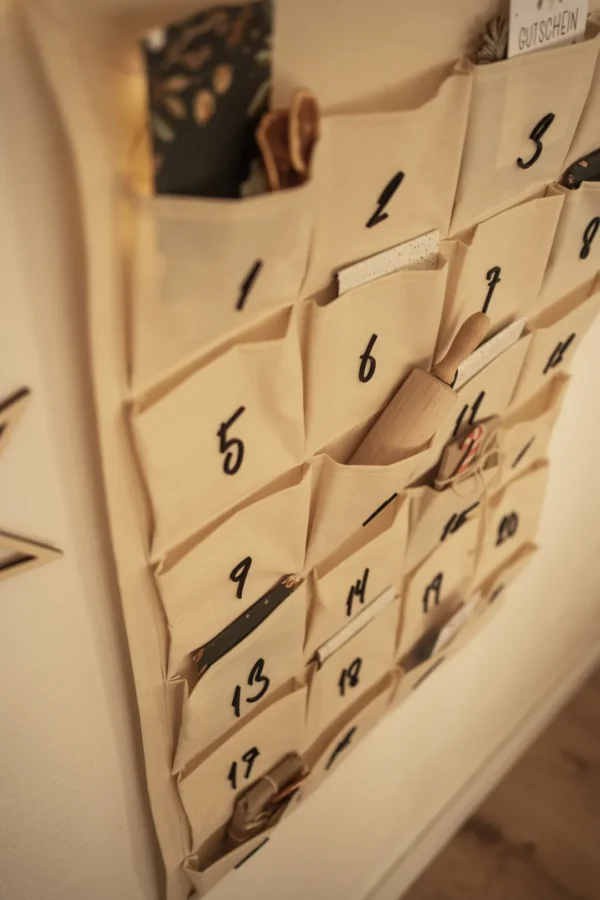 Personalisierter Adventskalender aus Stoff – Bild 7