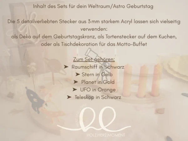 Weltall-Mottoset für deinen Kindergeburtstag – Bild 3
