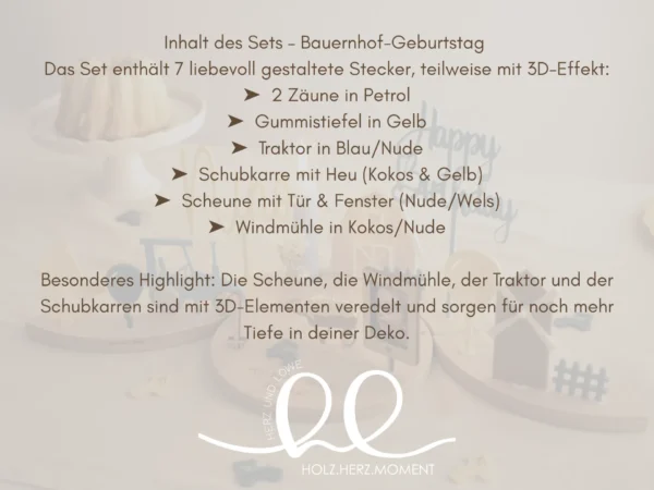 Bauernhof Set – Bild 5
