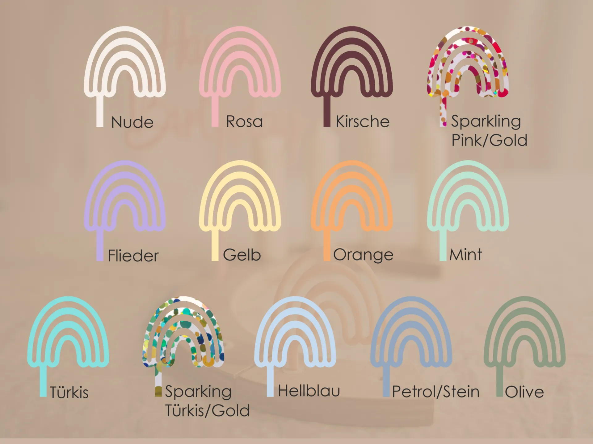 Regenbogen aus Acryl – Bild 6